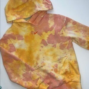 Nike Vibrant Orange and Yellow Hoodie